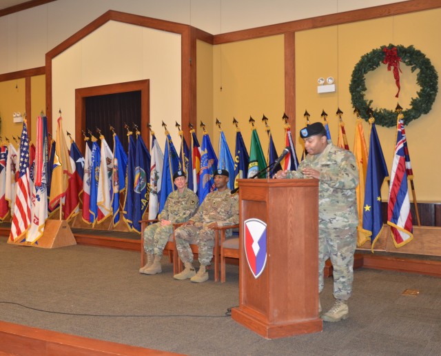 418th CSB welcomes new command sergeant major