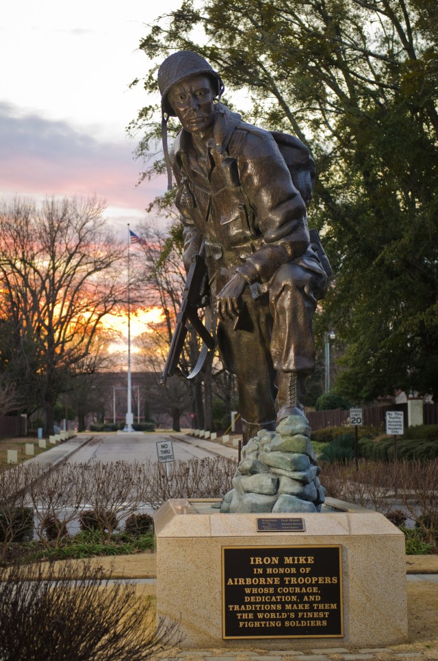 Fort Bragg's Iron Mike Statue