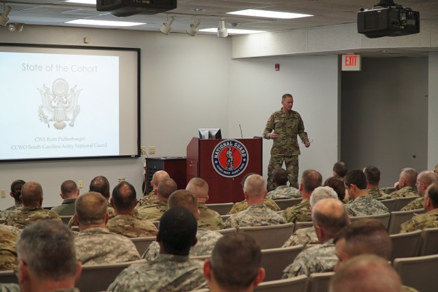 South Carolina National Guard conducts professional development workshop for warrant officers