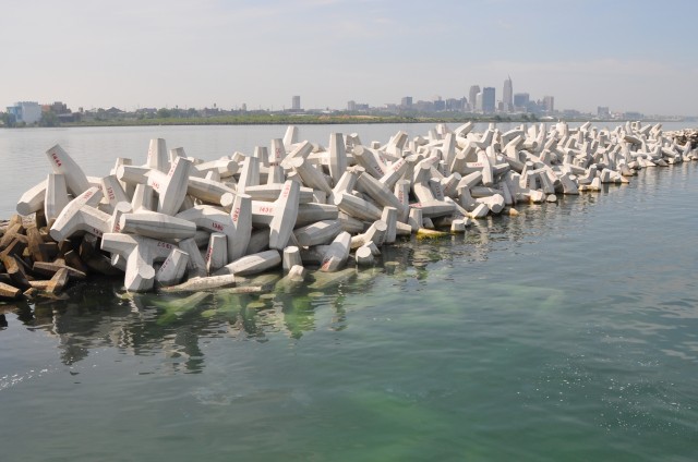 U.S. Army Corps of Engineers completes Cleveland Habor East breakwater repairs
