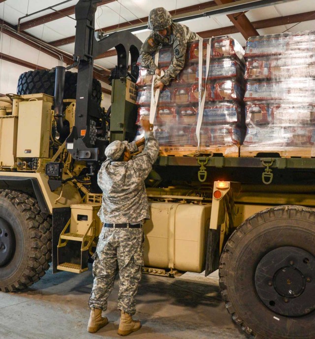 Louisiana National Guard delivers water to St. Joseph community