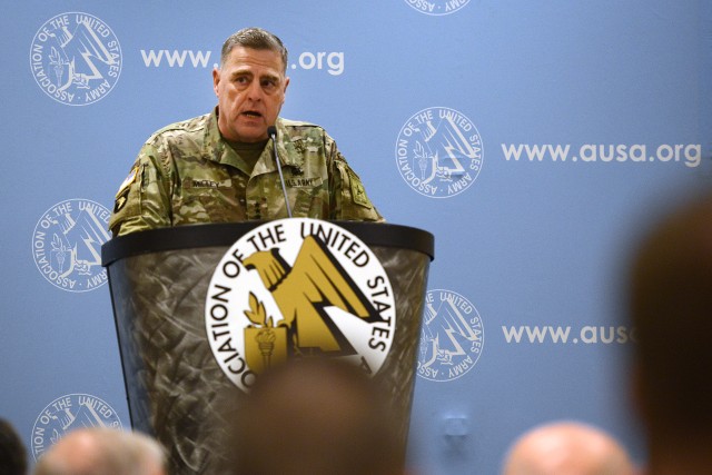 Milley: Larger Army must come with training dollars