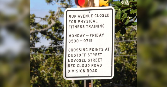 Morning road closure keeps Soldiers safe