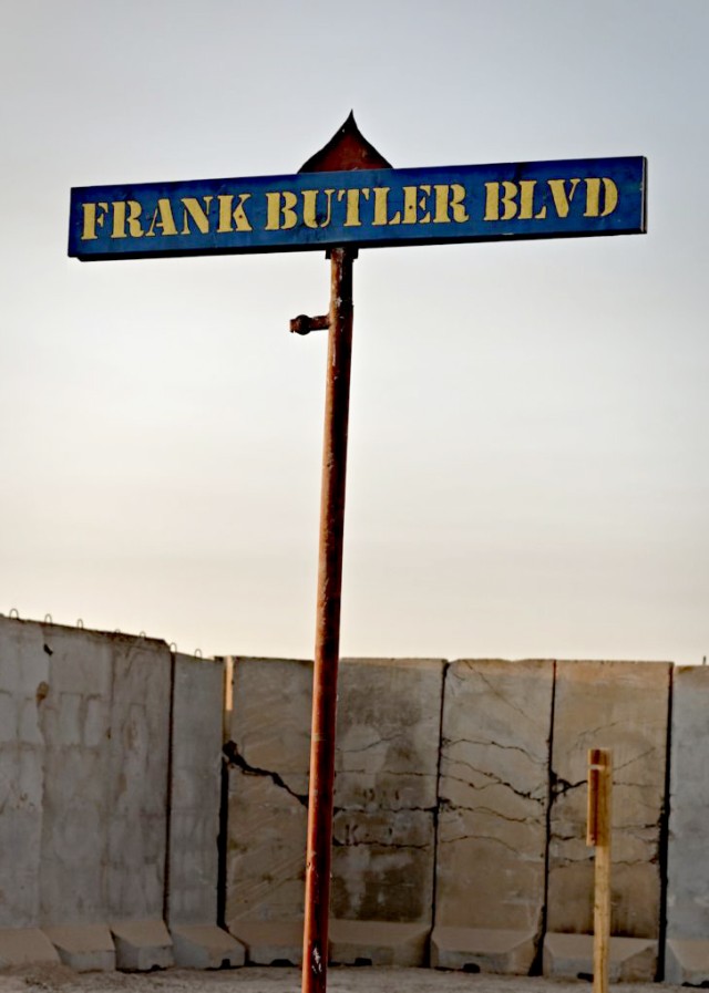 Road on U.S. Base in Iraq Honors Navy SEAL Doc