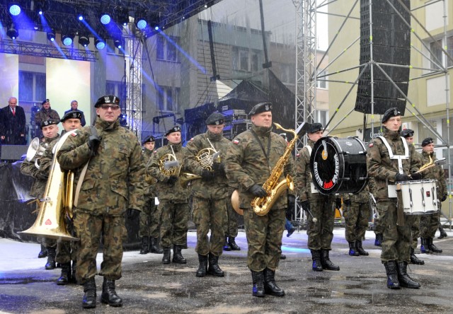 'Iron Brigade' participates in Polish celebration