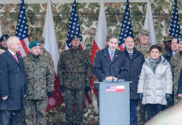 'Iron Brigade' participates in Polish celebration