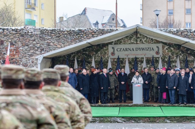 'Iron Brigade' participates in Polish celebration