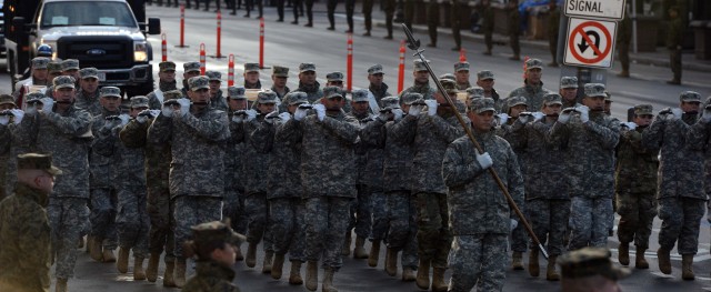 Inauguration dress rehearsal