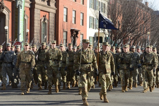 Inauguration dress rehearsal