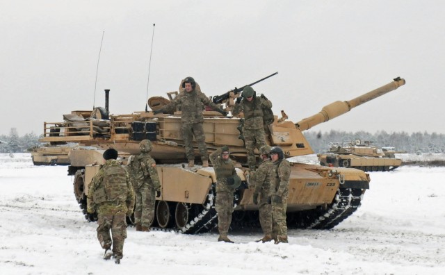 'Fighting Eagles' conduct first gunnery range in Poland