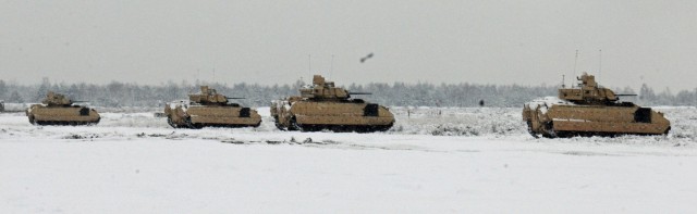 'Fighting Eagles' conduct first gunnery range in Poland
