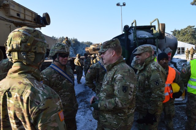 Strong Europe pushes Armor and Soldiers through the deployment pipeline