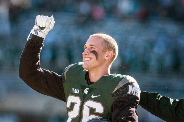 Michigan State Cadet applies leadership traits in ROTC and football