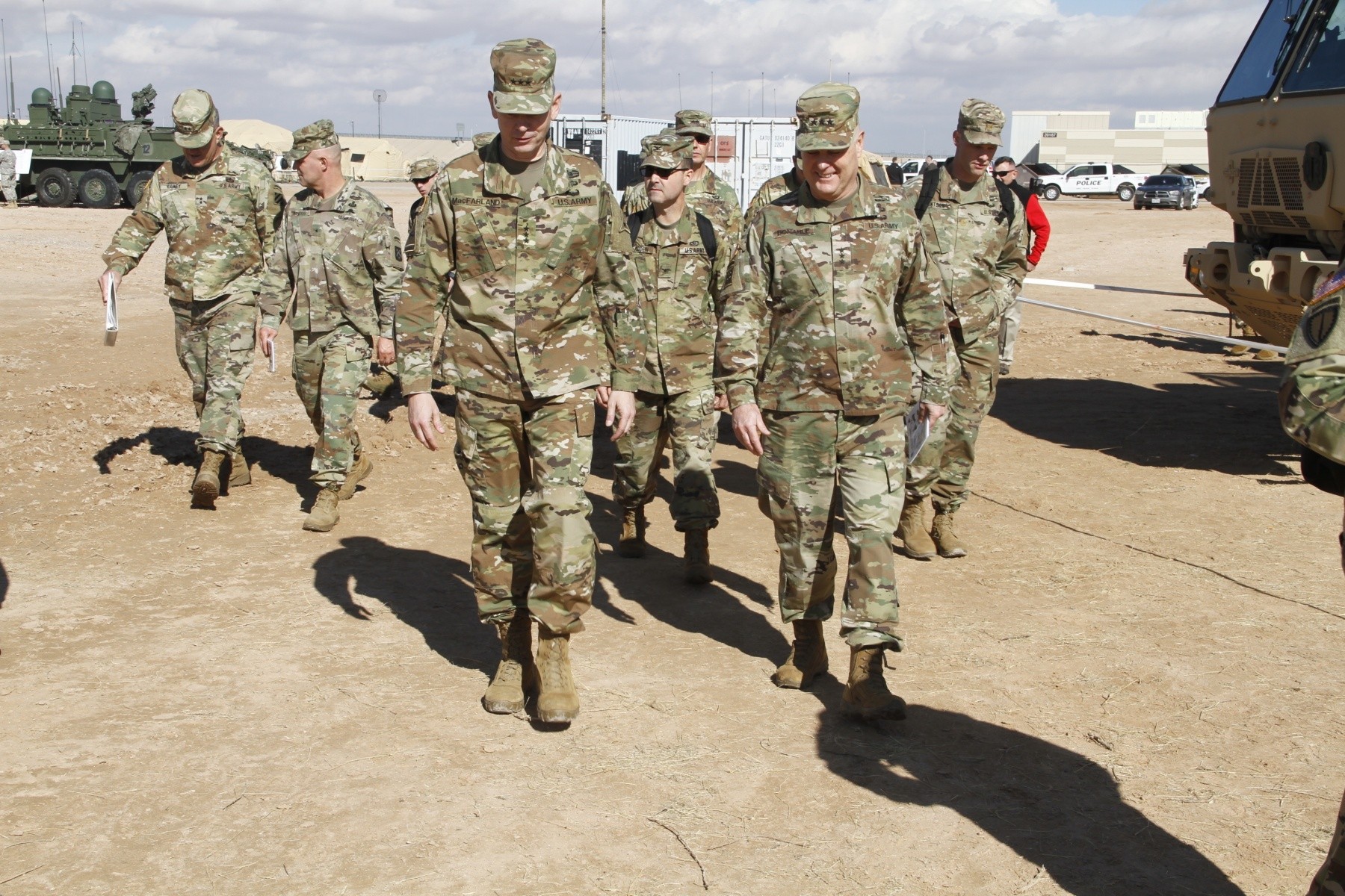 Army senior leaders meet at Bliss for command post huddle | Article ...