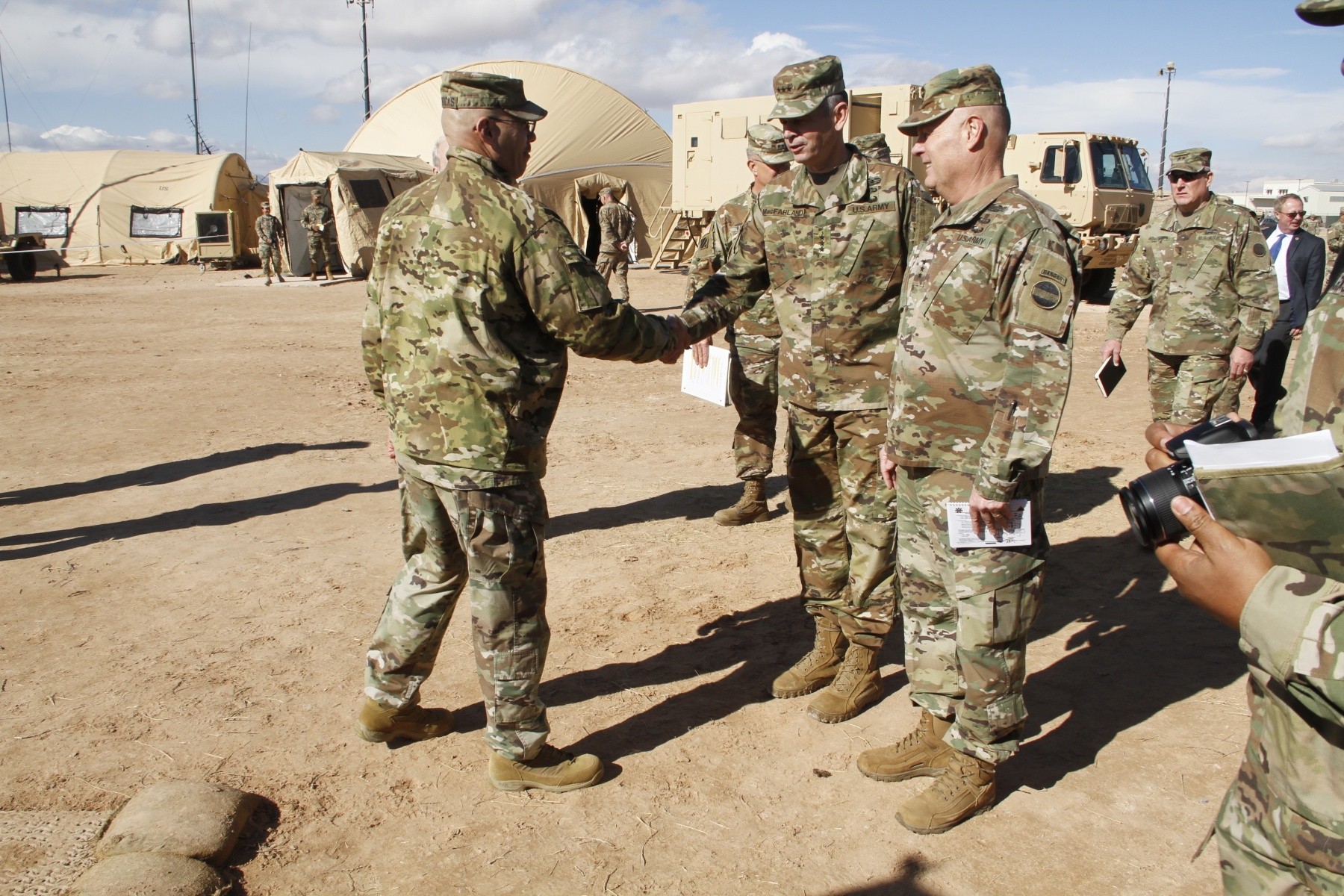 Army senior leaders meet at Bliss for command post huddle | Article ...