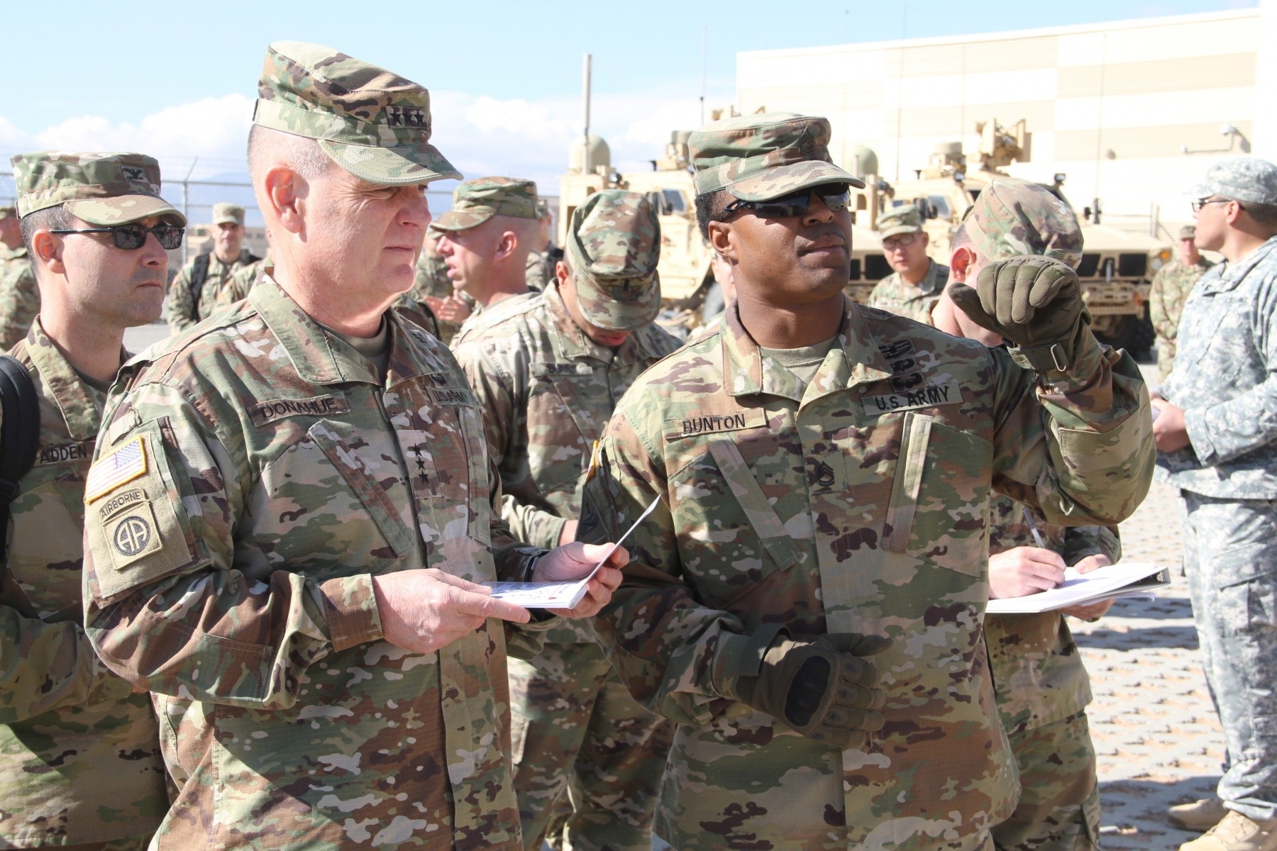 Army senior leaders meet at Bliss for command post huddle | Article ...