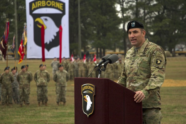 Poppas takes command of 101st