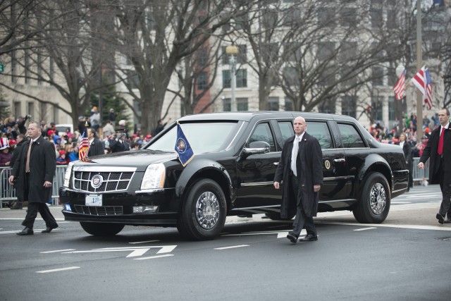 Inauguration Day has thousands of Soldiers march, ensure peaceful transition