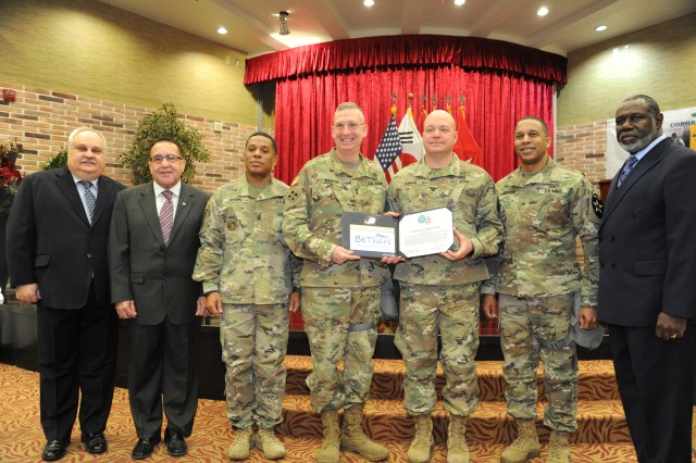 Pentagon names Area I's 2016 suicide prevention effort best in Army