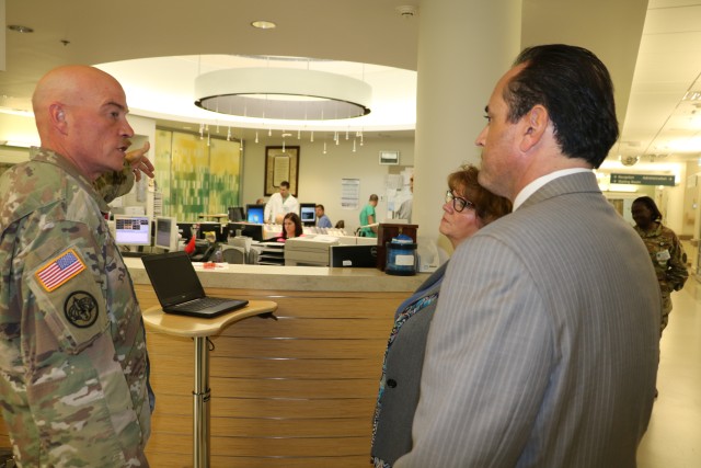Tennova Healthcare new CEO and chief nurse visit BACH