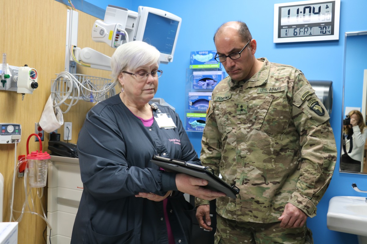 101st Division and Fort Campbell's new commanding general visits BACH ...