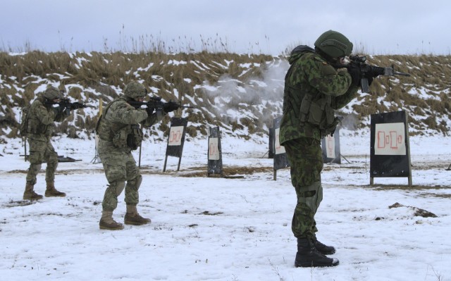 Marksmanship density unites NATO allies