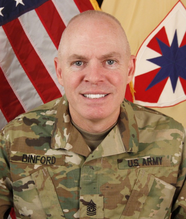 Meet your Army: Kansas City Native Command Sgt. Major Binford speaks the importance of mentoring and developing leaders