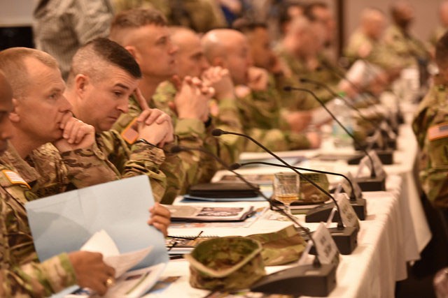 2017 U.S. Army Europe Winter Commanders Conference held in Wiesbaden