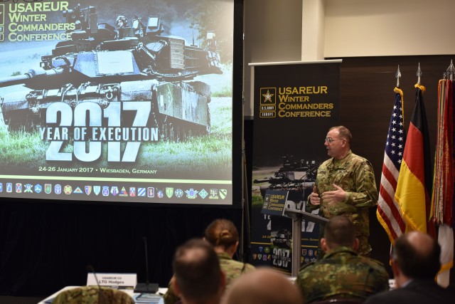 Hodges declares 2017 the "Year of Execution" for Army Europe