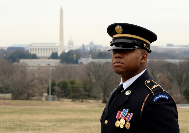 Meet Your Army: Soldier renders final honors to President Obama