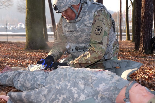 Spc. Maphiri and Sgt. Hodge win 7th MSC Best Warrior Competition