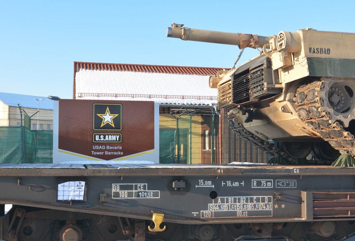 1st Battalion, 66th Armor Regiment tanks begin arriving in Grafenwoehr Article The United
