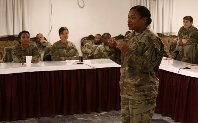 1CD RSSB conducts Sister In Arms Forum