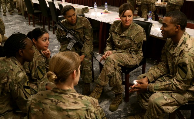 1CD RSSB conducts Sister In Arms Forum