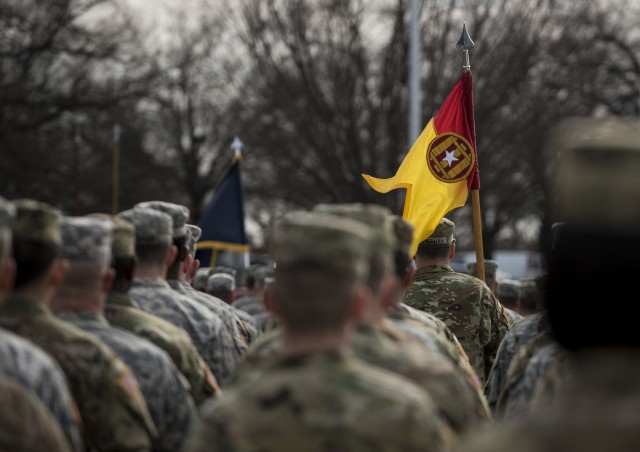 Army Reserve Soldiers prepare for Presidential Inauguration parade