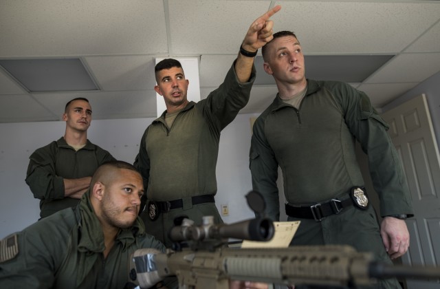 U.S. Army Reserve special agents train at Capital Shield for the first time