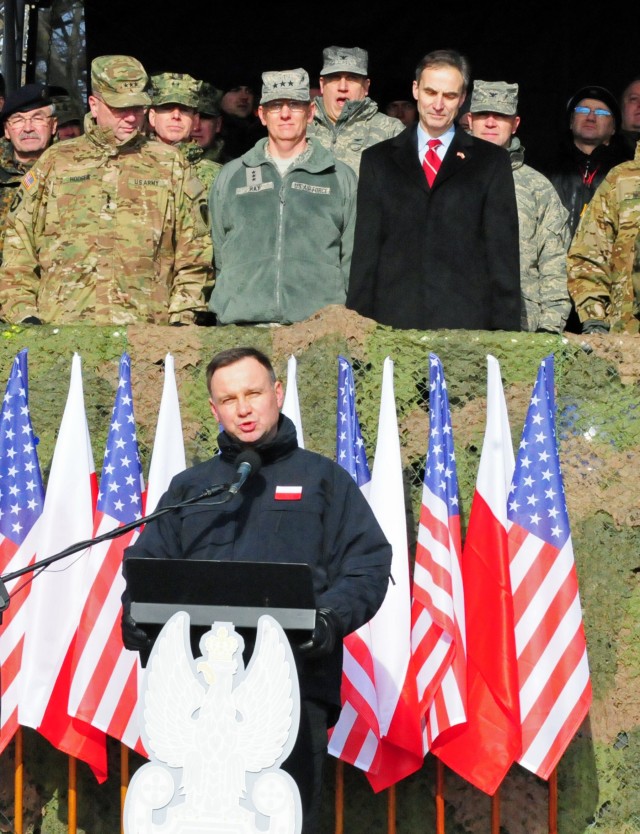 'Iron Brigade' and Polish troops conduct first joint exercise