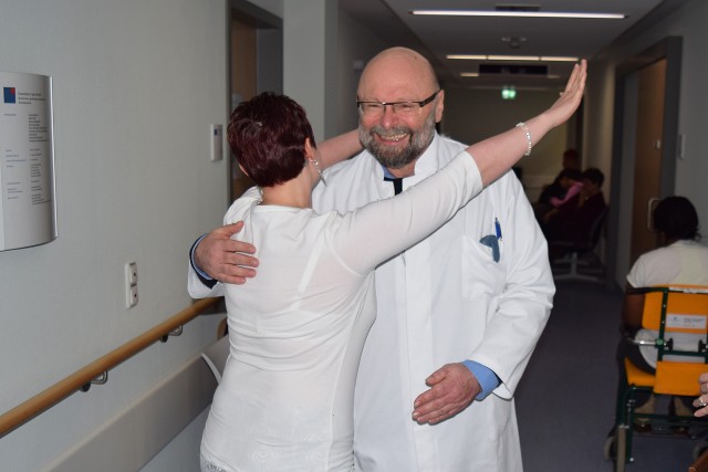 Hohenfels Army Health Clinic patient thanks clinic, German hospital staff for recovery.