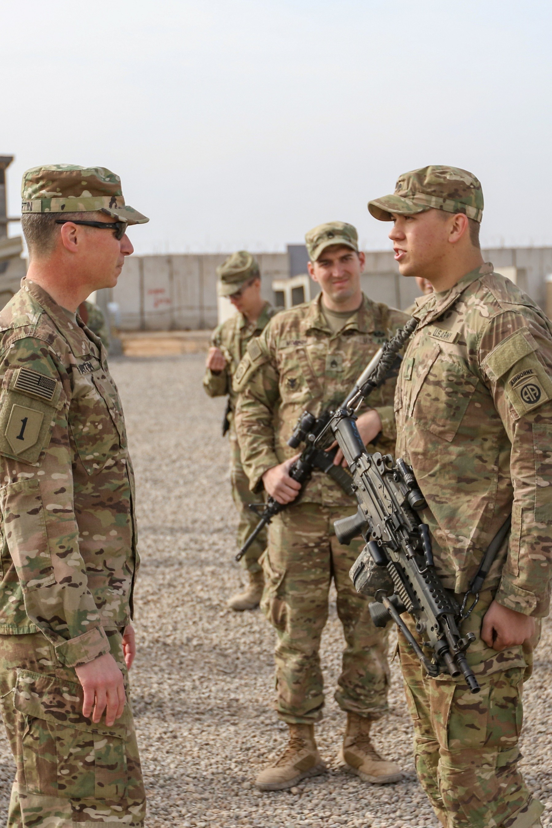 Falcon Paratroopers Settle In At Qayyarah West | Article | The United ...