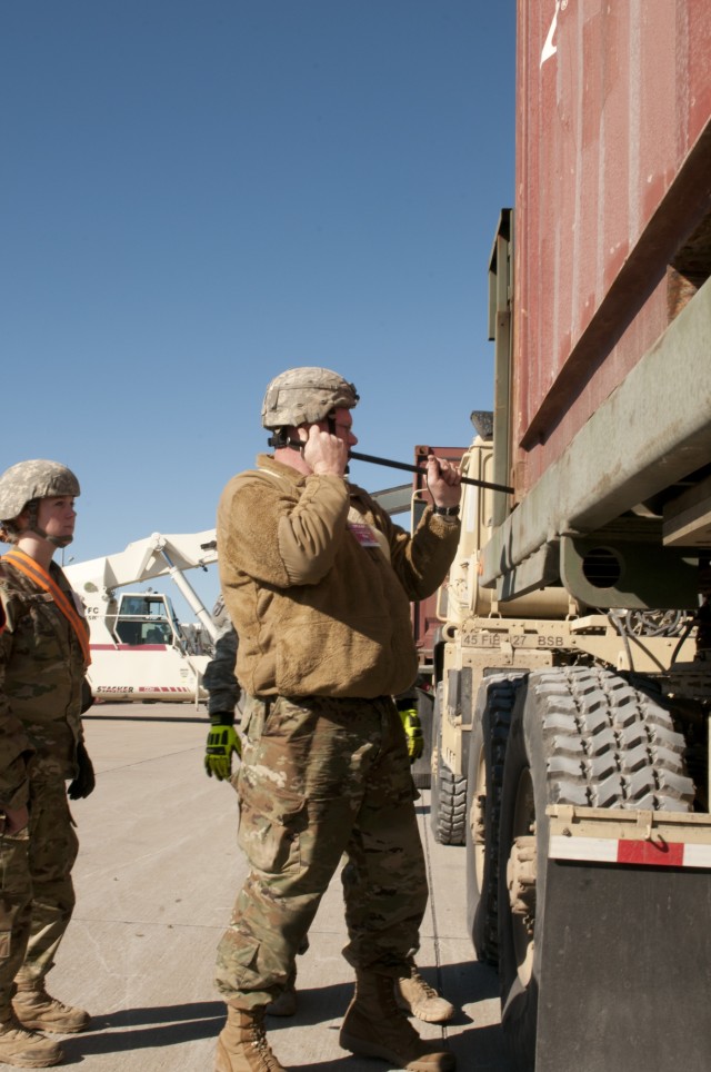 Working together: Oklahoma Guardsmen hit the road with Missouri