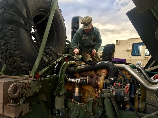 Working together: Oklahoma Guardsmen hit the road with Missouri