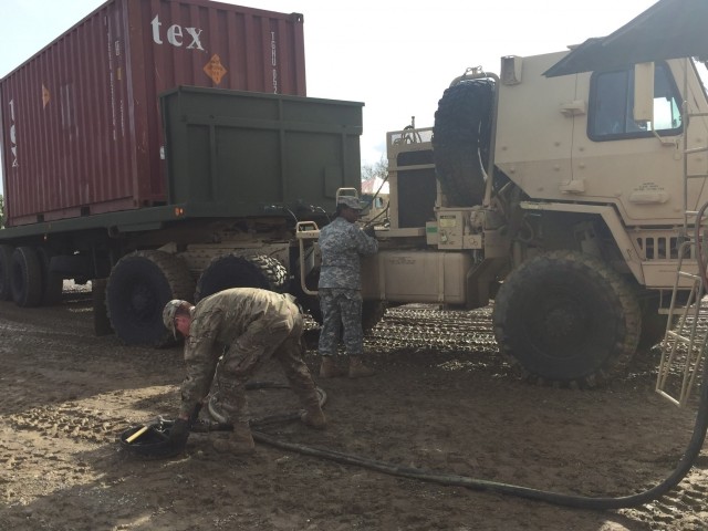 Working together: Oklahoma Guardsmen hit the road with Missouri