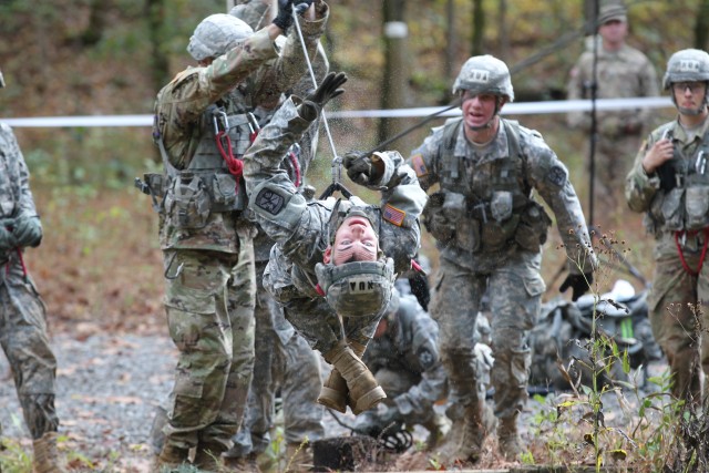Cadets compete in brigade Ranger Challenges