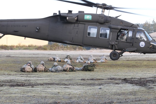 Cadets compete in brigade Ranger Challenges