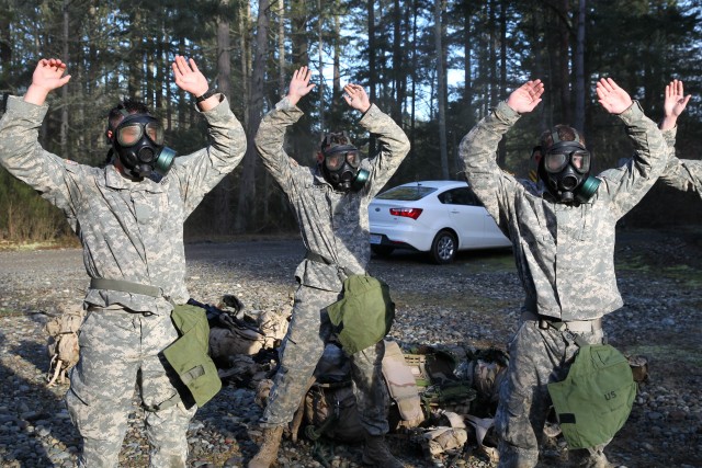 Cadets compete in brigade Ranger Challenges