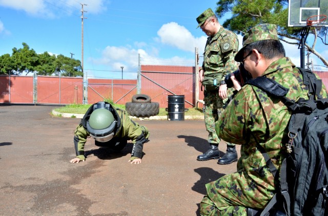 303rd EOD experts enhance relations, share capabilities with Japan