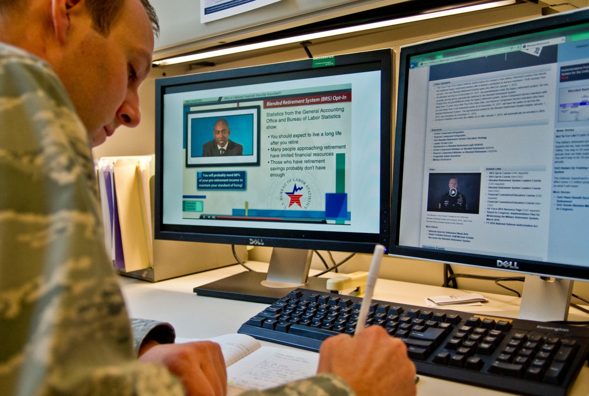 Troops To Receive Training On Military S New Blended Retirement System Article The United