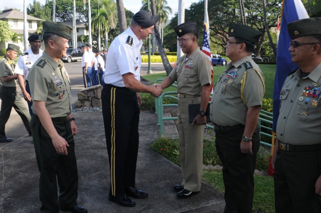 USARPAC welcomes Lt. Gen. Miranda and Philippine Executive Steeroing Group