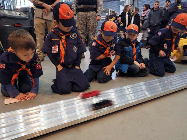 Humphreys Cub Scouts hold annual Pinewood Derby