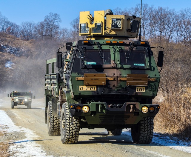 Convoy live fire training enhances 3-2 GSAB Soldier tactical skills